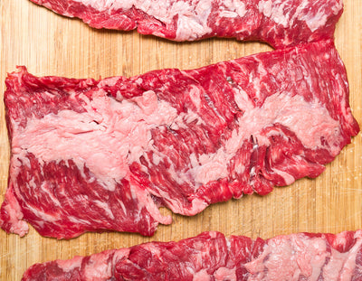 Grassfed Beef Skirt Steak from Cotton Cattle Company in NJ